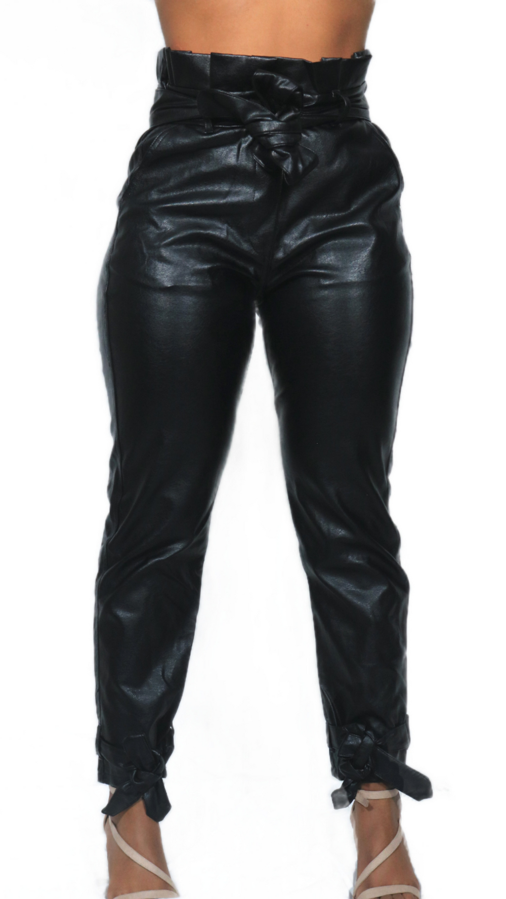 Scarlet Faux Leather Pants, Black – Sassy by Car Boutique